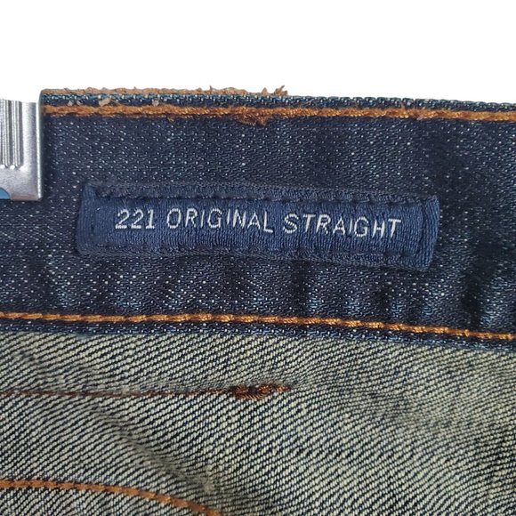 Lucky Brand Mens Size 40 x 30 Jeans Denim 221 Original Straight Stretch 5 Pocket - Picture 8 of 13